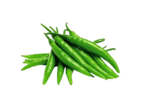 Pesticide Free Fresh Spicy Green Chillies