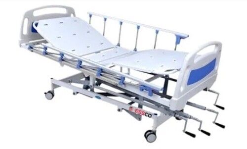 Adjustable Four Wheels Mild Steel ICU Bed For Hospital