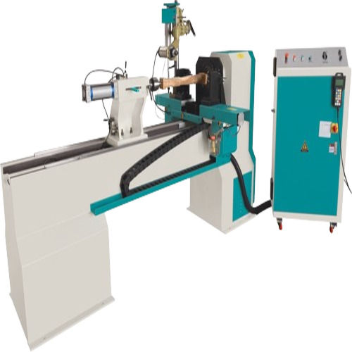 Heavy Duty Industrial CNC Wood Turning Lathe