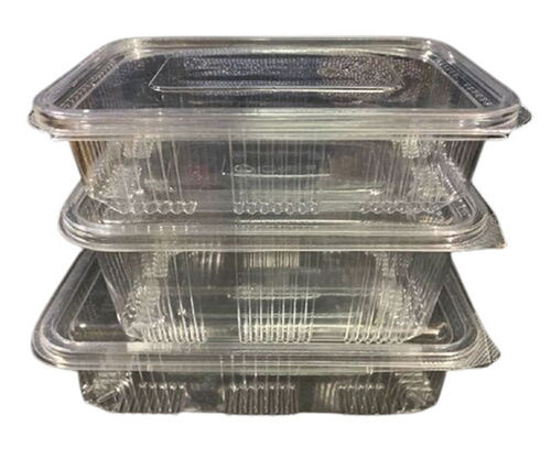 Heat and Cold Resistant Leakage Proof Rectangular Disposable Plastic Food Containers