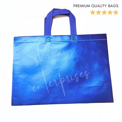 Non Woven Matt Finish Bopp Loop Handle Shopping Bag