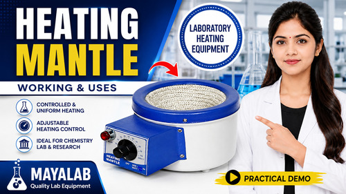 Laboratory Heating Mantles - Color: White