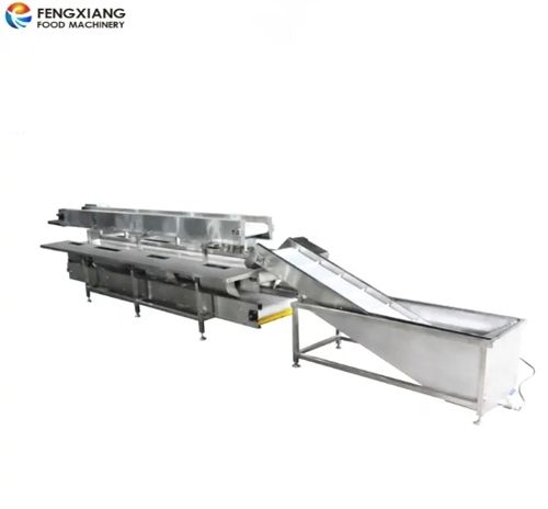 TX-3-8 Three Floors Eight Station Lettuce Selection Conveyor Cabbage Sorting Table For Vegetable Fruit