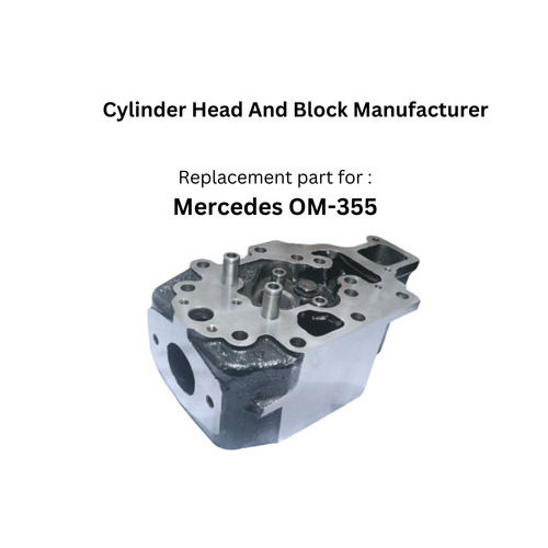 Mercedes Om 355 Cylinder Head And Block