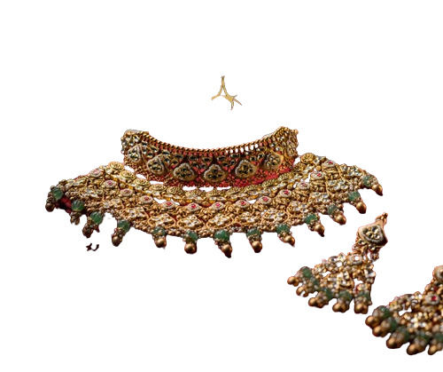 Appealing Look Kundan Necklace Set