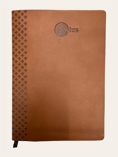 Portable Ruled Line Soft Leather Cover Notebook