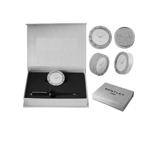 BENTLEY CLOCK COMBO SILVER