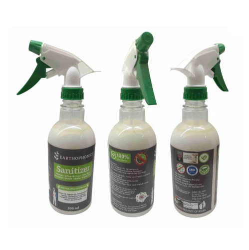 Earthophonics Herbal Brand Sanitizer Spray 500 Ml - Age Group: Women