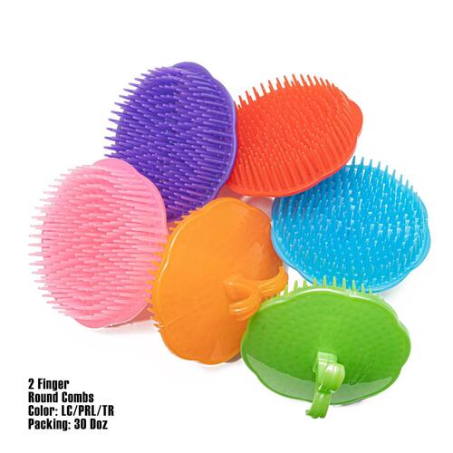 Good Morning 2 Finger Round Hair Combs