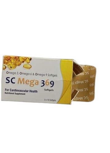 Omega 3 Softgel Capsules - Best Before: 24 Months