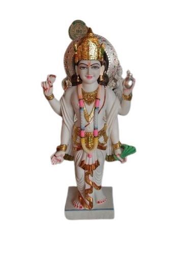 White Marble God Statue