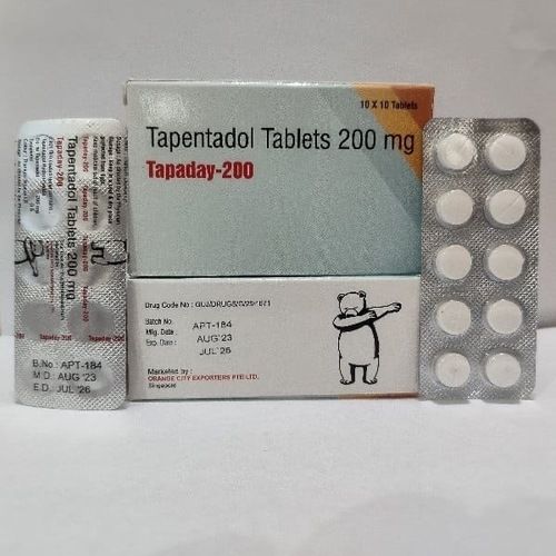 Tapentadol Tablets 200mg 10x10 Tablets Pack