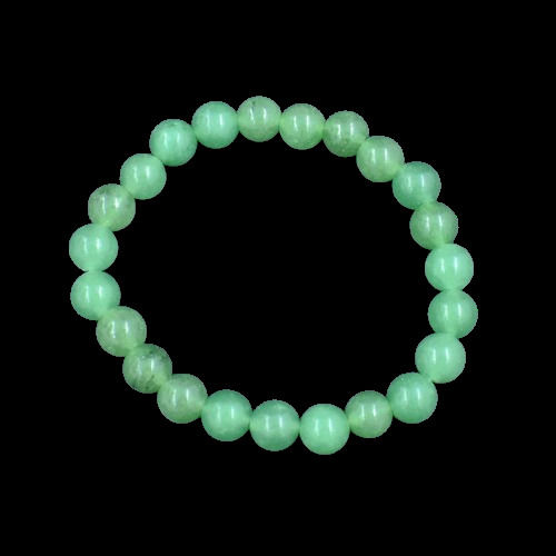 Avika Green Aventurine Energized 8mm Bead Bracelet 