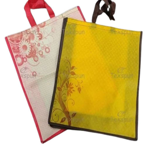 Multicolor Plain Non Woven Box Bags