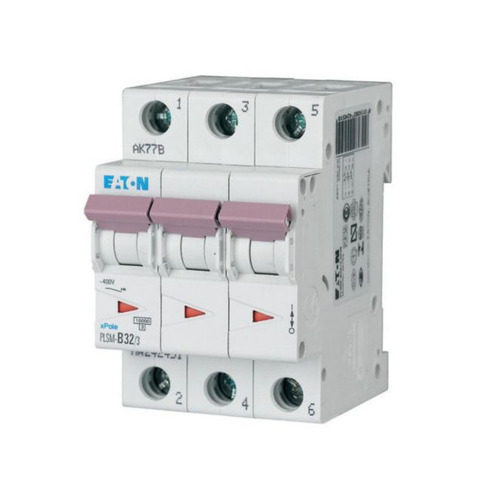 EATON 242477 PLSM-C32/3-MW Three Pole MCB