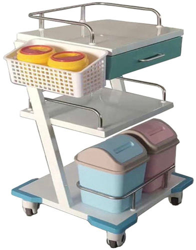 860x455x900mm Stainless Steel Hospital Cart