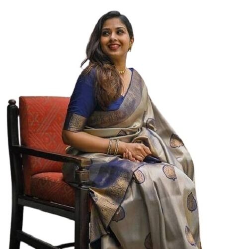 Breathable Organic Indian Banarasi Sarees