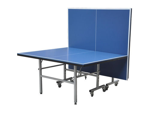 Moveable Foldable Blue Table Tennis Table