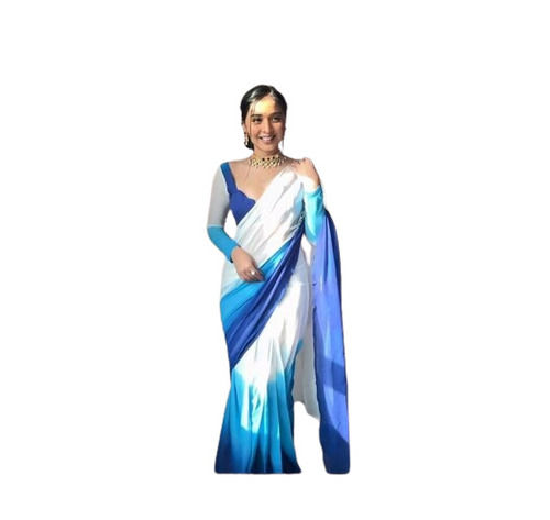 YNF Multicolor Printed Georgette Saree