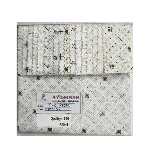 T20 Cotton Shirting Fabric - 100% Cotton, 36 Inch Width, Multicolor | Breathable, Soft Texture, Durable, Ideal for Casual & Formal Attire