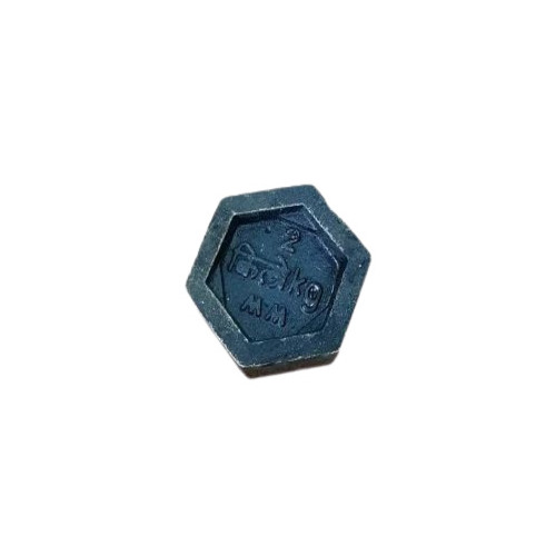 Cast Iron Weights - 2 Kg Polished Black Finish | Optimum Quality Made from Durable Cast Iron Non-Polished Surface Finishing