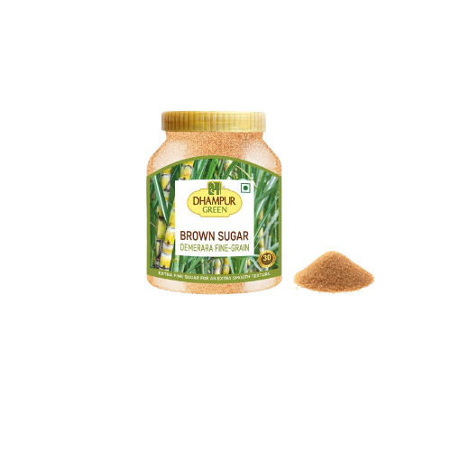 Dhampur Green Fine Grain Brown Sugar Demerara 800gm