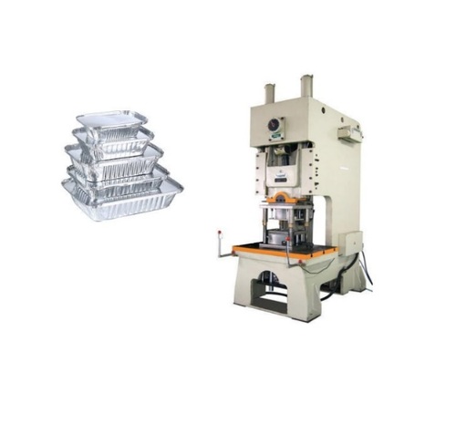 80 Ton Aluminium Foil Container Making Machine - Color: Grey