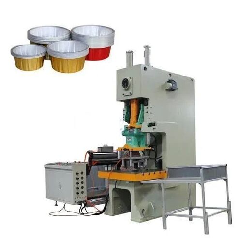 300 Pieces Per Minute Aluminium Foil Container Making Machine - Color: Grey