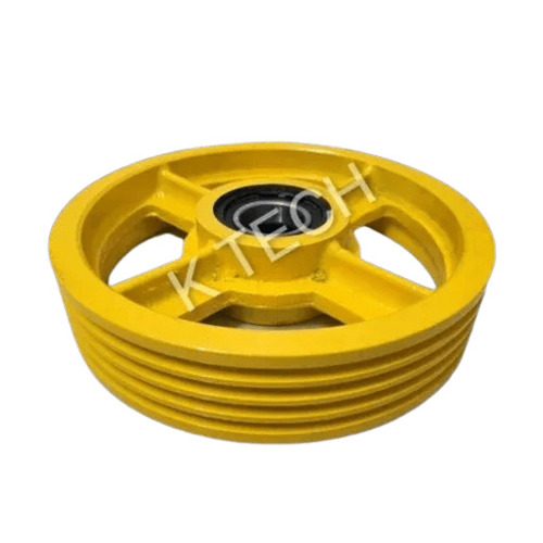 Round Elevator Pulley - Car Dimension: 5*5