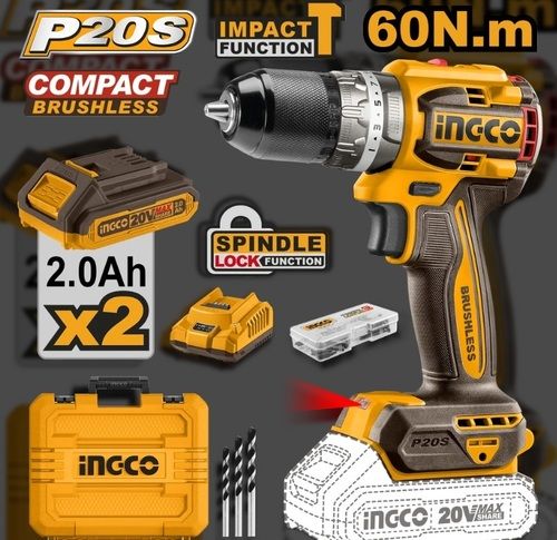 Ingco Cidli20602 Cordless Impact Drill