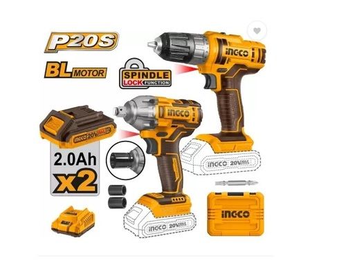 Ingco Cosli230702 Cordless Drill With Cordless Impact Wrench