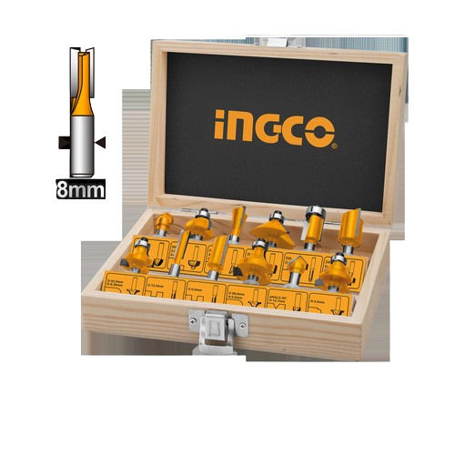 Ingco Akrt1211 Router Bits Set