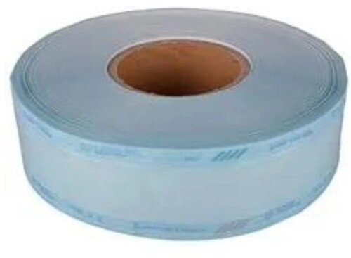 Sterilization Reel - Light Blue, 100 x 200 cm | Medical Grade, Plain Pattern, Non-Sterilized, Other Material