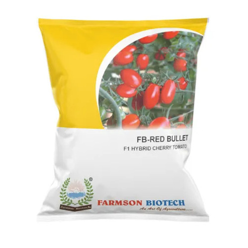 -Red Bullet (Oval) F1 Hybrid Cherry Tomato Seeds