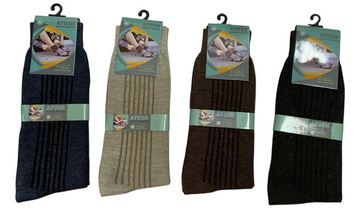 Men Cotton Socks - High Elasticity , Soft Touch & Wrinkle Free | Various Sizes , Tested For Quality Standards , No Color Fade