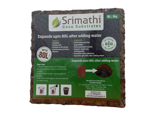 Coco Coir Chips Block 5Kg