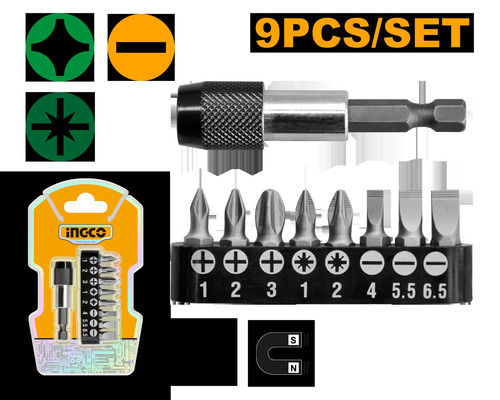 Ingco Aksd0071 Screwdriver Bits Set