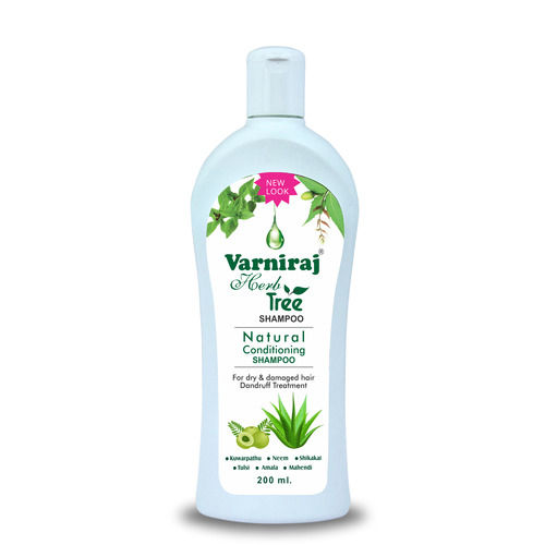 Varniraj Anti Dandruff Shampoo With Conditioner - Color: Green