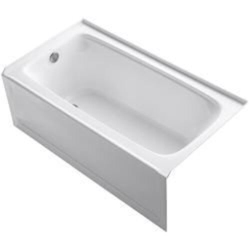 White Acrylic Plain Bath Tub