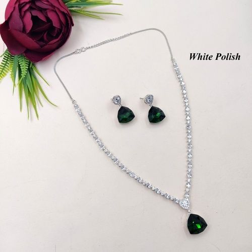 american diamond necklace set