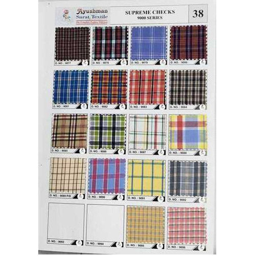 Supreme Checks Uniform Fabric