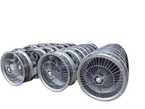 Aluminum Turbo Air Ventilator With Fan - Color: Silver