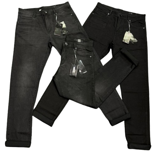 Men's Denim Jeans - Low Rise Straight Fit, Breathable Cotton Blend Material, Stylish Wash Options, Durable and Comfortable with Multiple Pocket Designs