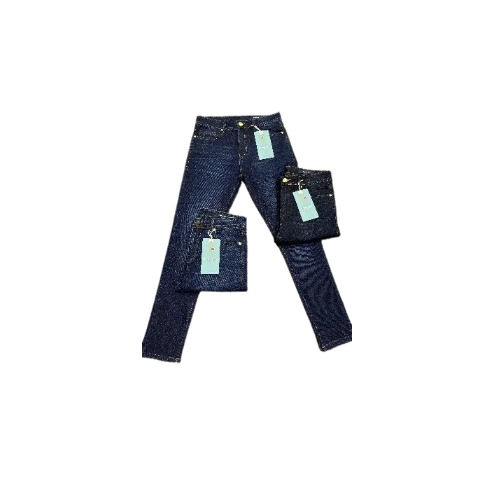 Mens Denim Pant - Pattern: Knitted