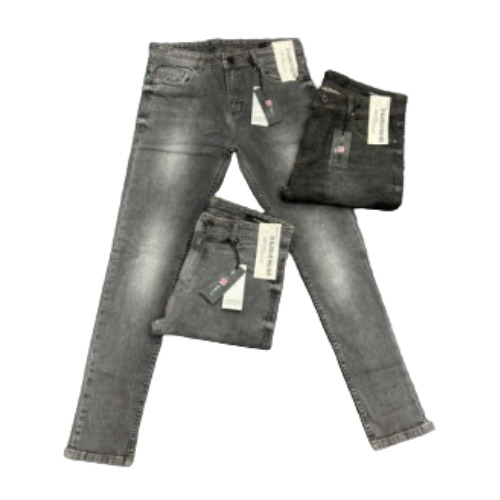 Mens Stretchable Jeans - Denim Fabric, Relaxed Fit for Ages 13-15 | Breathable, Quick Dry, Washable, Available in Multiple Colors