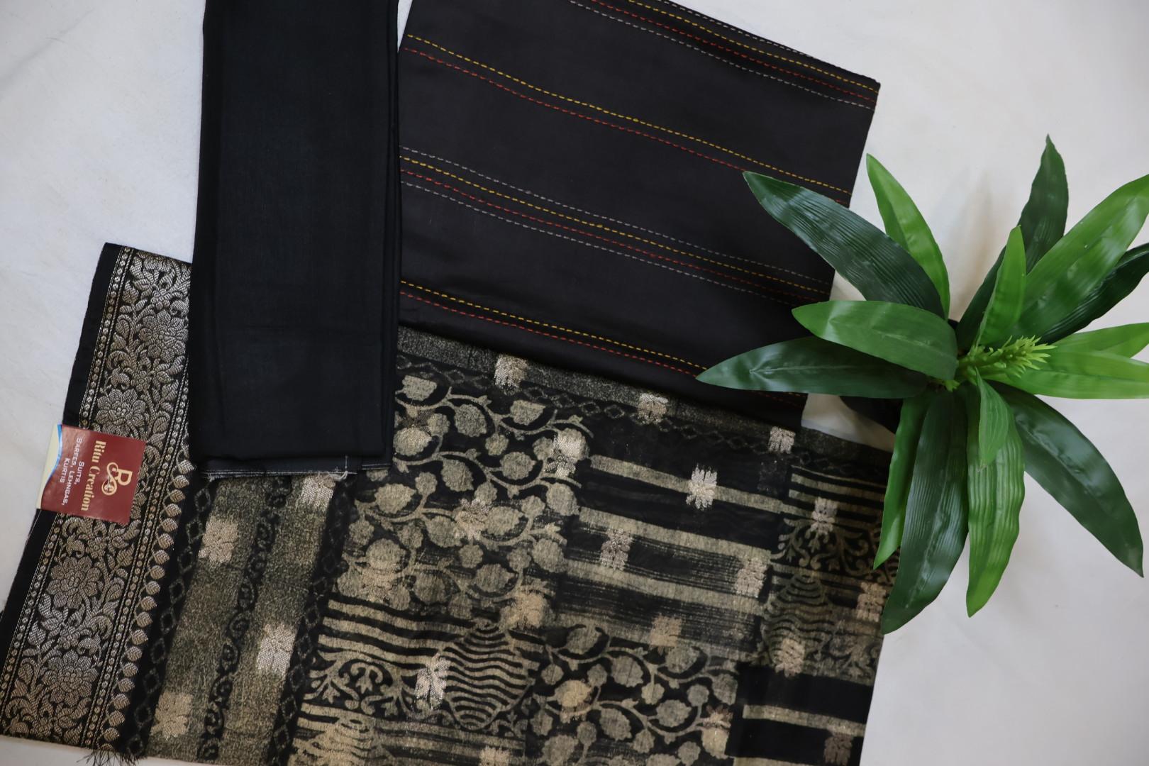Banarasi Chanderi Silk Suit