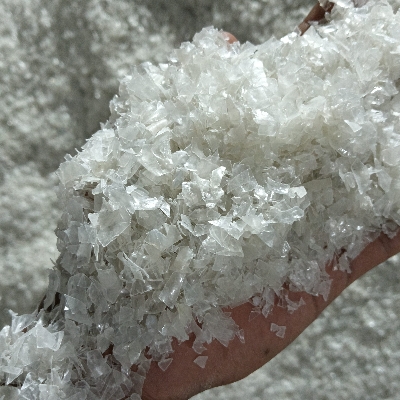Hot Washed PET Flakes - Used White Industrial Grade Material, Rust Free for Bottle and Plastic Recycle Applications