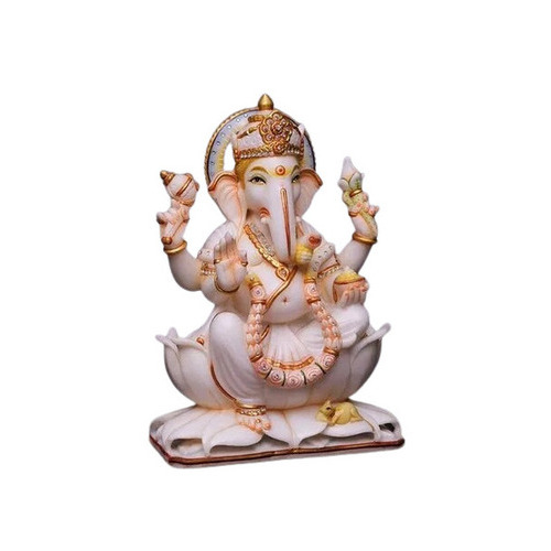Marble Ganesha Statue - Feature: Easy To Install
