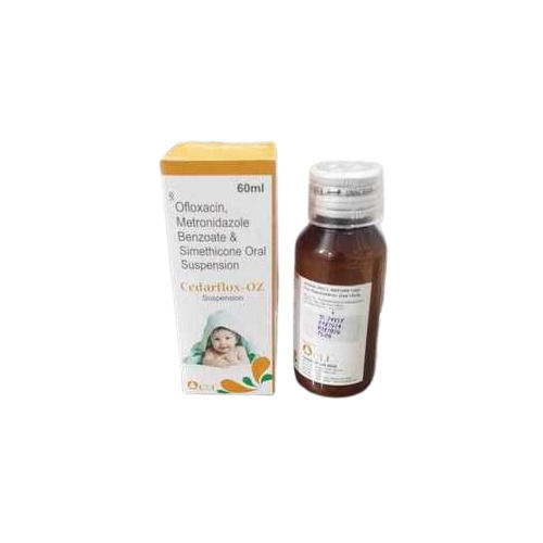 Ofloxacin Metronidazole Benzoate And Simethicone Oral Suspension - Dosage Form: Liquid