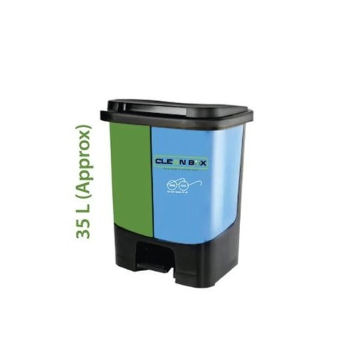 35 L Duo Wet And Dry Dustbin - Application: Housekeeping